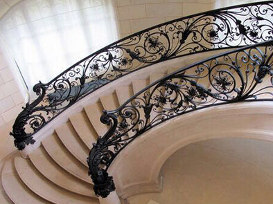 铁艺楼梯护栏