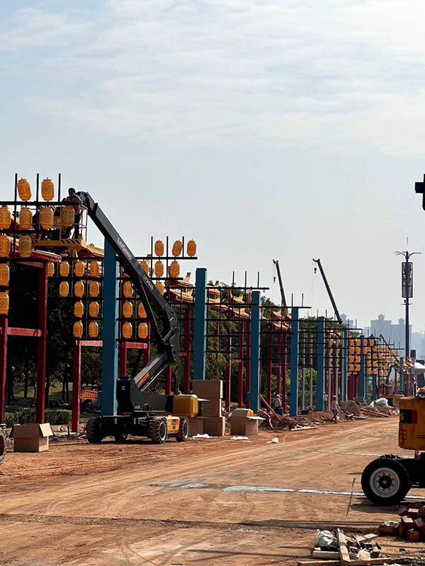 南宁之夜 铁艺造型大灯杆系列