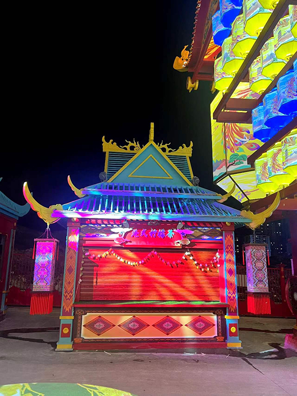 象州梦幻夜 铁艺造型