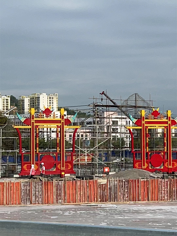 象州梦幻夜 铁艺造型