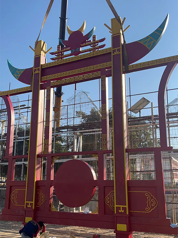 象州梦幻夜 铁艺造型