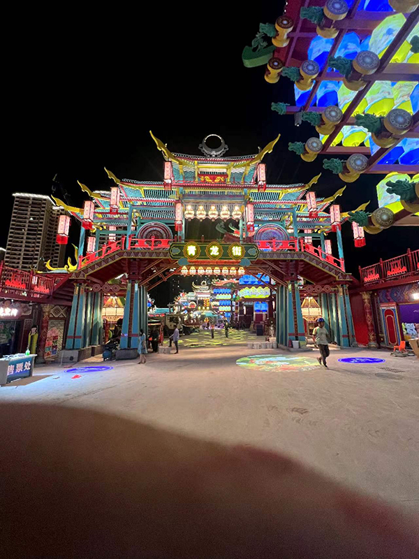 象州梦幻夜 铁艺造型